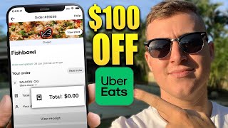 How to get 100 Uber Eats Promo Code to Save on FOOD Works for Existing Users  Uber Eats Coupons [upl. by Glasgo]