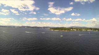 MS Color Fantasy leaving Oslo timelaps [upl. by Ibloc]