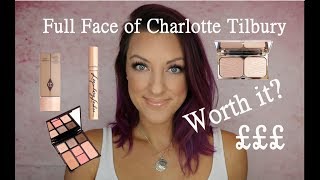 Full face of Charlotte Tilbury tutorialreview [upl. by Hans]