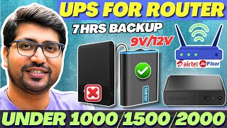 2024 Best UPS for WIFI ROUTER⚡Mini UPS for WiFi Router⚡Best WIFI Router UPS⚡Best UPS for WIFI Router [upl. by Thurnau]