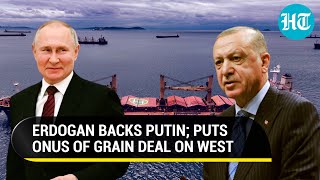 NATO Nation Turkey Backs Putin On Grain Deal Revival Erdogan Warns West To Keep Promises [upl. by Muhcon980]