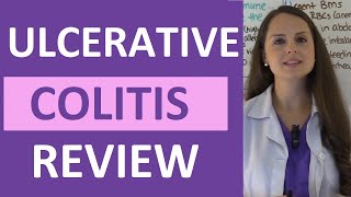 Ulcerative Colitis Diet Treatment Symptoms Flare Up  Nursing NCLEX Review [upl. by Yelad891]