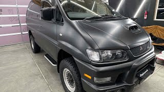 1997 Mitsubishi Delica L400 Space Gear Turbo Diesel with Crystal Light Roof  Walkaround [upl. by Mendy546]