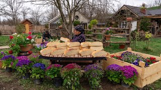 Rustic Charm Traditional Village Style Potato Bread Recipe [upl. by Ydiarf]