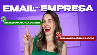 Como Criar Um Email Profissional Para Sua Empresa  PASSO A PASSO COMPLETO [upl. by Assenna179]