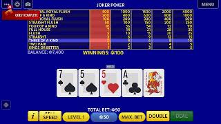 Video Poker by Pokerist gameplay [upl. by Riti]