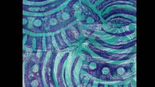 Gelli Arts® amp MagicStamps  Printing on Fabric [upl. by Dlonra]