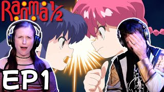 Ranma 12 Episode 1 Reaction HILARIOUS  AVR2 [upl. by Parnell]