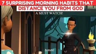 HOW YOUR MORNING HABITS DISPLEASE GOD CHRISTIAN ANIMATION [upl. by Addie]