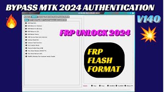 MTK Auth Bypass Tool v140003611  SAMSUNG FRP BYPASS 2024  MI Unlock tool [upl. by Llered]