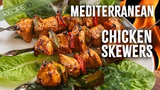 Mediterranean Chicken Skewers  Amazing Flavours [upl. by Field170]