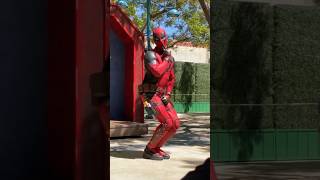 Deadpool at Disneyland Causing Drama [upl. by Geoff341]