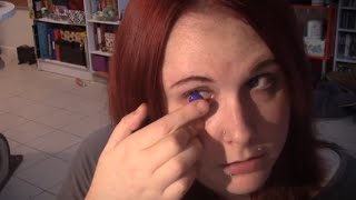 How I Put My Contact Lenses In One Handed [upl. by Zandt]