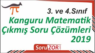 Kanguru Matematik Soru Çözümleri 2019  34 Sınıflar Ecolier  Soru 1424 [upl. by Inoek]