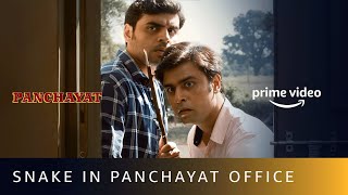 Panchayat Office में घुसा साँप 🐍  Panchayat Season 2  Amazon Prime Video [upl. by Anirdua]