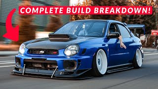 FULL BUILD BREAKDOWN OF MY 2002 SUBARU WRX [upl. by Cirda]