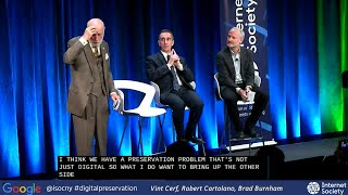 Digital Preservation with Vint Cerf  Business Aspects NYC [upl. by Atela]