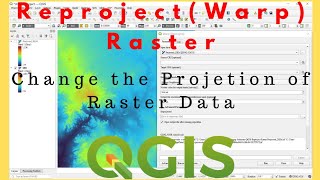 How to Reproject Raster in QGIS  How to Change the Coordinate System of Raster Dataset [upl. by Ariahaj840]