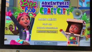 Bitz amp Bob Adventures In Craft City 2023 DVD Menu Walkthrough [upl. by Moir]