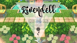 ACNL Dream Town Tour Rivendell  Updated [upl. by Enomas497]