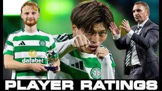 BRENDANS BEST PERFORMANCE YET CELTIC 51 SLOVAN BRATISLAVA  PLAYER RATINGS [upl. by Ahsaf]