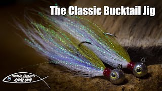 The Classic Bucktail jig  hair jig tying tutorial [upl. by Benenson]