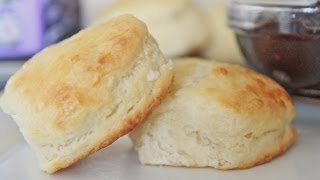 Fluffy Southern Buttermilk Biscuits Recipe [upl. by Ardnaeed]