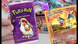 Base Set 2 Pokemon Booster Pack 19 YEARS OLD Opening [upl. by Lyons]