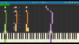 Bone Thugs N Harmony First of the Month Midi Piano Synthesia [upl. by Gallagher]