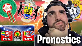 GabonMaroc GuinéeRD Congo Pronos CAN 2025 can [upl. by Abernon860]