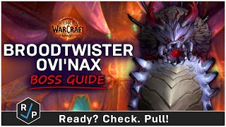 Broodtwister Ovinax Boss Guide  Nerubar Palace  HeroicNormal  The War Within Raid 110 [upl. by Ellevel337]