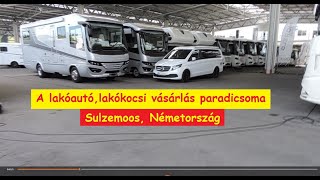 Lakóautó paradicsom Sulzemoos Németország Der Freistaat Caravaning amp More [upl. by Sellers]