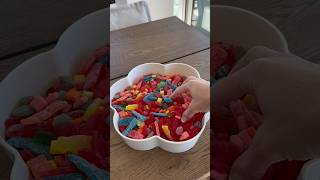 ASMR CANDY SALAD asmr satisfying candy movienight [upl. by Reivad448]