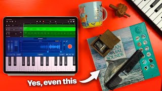 How to Sample ANYTHING in GarageBand for iPadiPhone [upl. by Azmuh615]