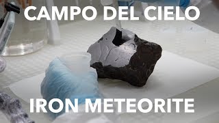 Campo del Cielo Etching an Iron Meteorite [upl. by Homans]