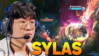 T1 Zeus Bring SYLAS Top EUW Challenger  Prepare Worlds 2024 Finals with BLG Bin [upl. by Colvin885]