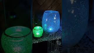 PartyLite Azure Hurricane and Votive Holder [upl. by Beasley683]