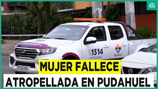 Mujer fallece atropellada Auto la impactó mientras conversaba con amiga en la vereda [upl. by Ivzt715]