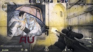 CS GO  AU  ❤️csgo2 fragmovie [upl. by Myrt958]