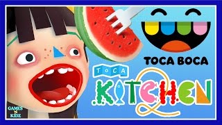 Kids Learn Cooking  Childrens Cooking Play Fun Kitchen Cook Toca Kitchen 2 Game For Kids [upl. by Lebisor]