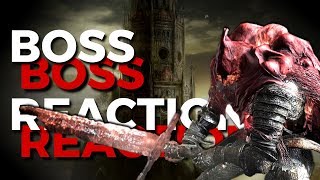 Boss Reactions  Dark Souls 3  Slave Knight Gael [upl. by Vashtee]