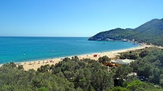 Praia do Creiro Portinho da Arrábida em Setúbal Portugal [upl. by Huskey137]