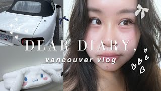 Dear Diary VANCOUVER VLOG  ordinary week in my life speakeasy bars read cafehopping [upl. by Ivan]