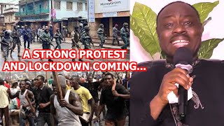 I SEE A STRONG PROTEST AND LOCKDOWN MAJOR PROPHET POSSIBILITY TV [upl. by Etka]