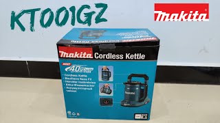 Makita KT001GZ  Cordless Kettle 40V max [upl. by Hindorff]