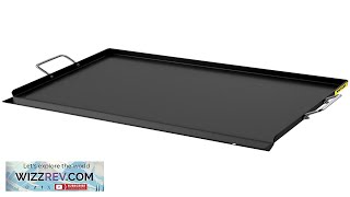 VEVOR Carbon Steel Griddle 16quot x 24quot Griddle Flat Top Plate Griddle Review [upl. by Ciccia]