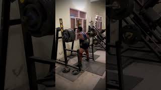 Squat strength gain powerlifting [upl. by Adlemi]