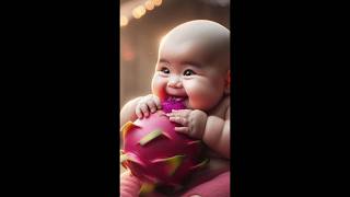 Chotti jahi zindagi khul k jeevange short video baby monk [upl. by Leirbma]