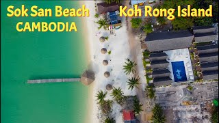 Sok San Beach tour  The Best of Cambodia Travel E05  Koh Rong Island 2023 4K [upl. by Yxor]