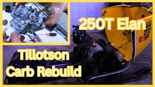 Tillotson HR Rebuild 250twin [upl. by Renault]